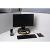 Kensington SmartFit Spin2 Monitor Stand - 40 lb Load Capacity - Flat Panel Display Type Supported - 3.1'' Height x 12.6'' Width x 12.6'' Depth - Desktop - Black - Ergonomic