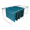Business Source Premium File Folder Frames - Legal - Metal - Stainless Steel - 6 / Box