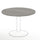 Lorell Essentials Conference Tabletop - Weathered Charcoal Laminate Round Top - Contemporary Style - 1'' Table Top Thickness x 42'' Table Top Diameter - Assembly Required - 1 Each