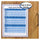 C-Line Self-Adhesive Poly Shop Ticket Holders, Welded - 9 x 12, Peel & Stick, 50/BX, 70912