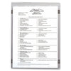 C-Line Magnetic Vinyl Shop Ticket Holders, Welded - 9 x 12, 15/BX, 83912