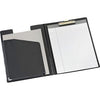 Cardinal 252 610 Letter Pad Folio - 8 1/2'' x 11'' - 100 Sheet Capacity - 1 Inside Front Pocket(s) - Vinyl, Polyvinyl Chloride (PVC) - Black - 1 Each