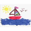 Pacon Gloss Coat Fingerpaint Paper - Plain - 22'' x 16'' - White Paper - Non Absorbant, Resist Bleed-through - Recycled - 100 / Pack