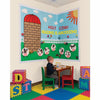 Fadeless Bulletin Board Art Paper - ClassRoom Project, Home Project, Office Project - 48''Width x 50 ftLength - 1 / Roll - Light Blue - Pacon