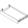 Lorell Universal Center Drawer - 28.4'' Length x 16.7'' Width x 5.1'' Height - Mahogany, Laminate