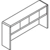 Lorell Essentials Series Stack-on Hutch - 72'' x 15'' x 36'' Hutch - 4 Door(s) - Finish: Espresso