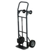 Safco Tuff Truck Convertible - 500 lb Capacity - 8'' Caster Size - x 18.5'' Width x 12'' Depth x 52'' Height - Steel Frame - Black - 1 Each