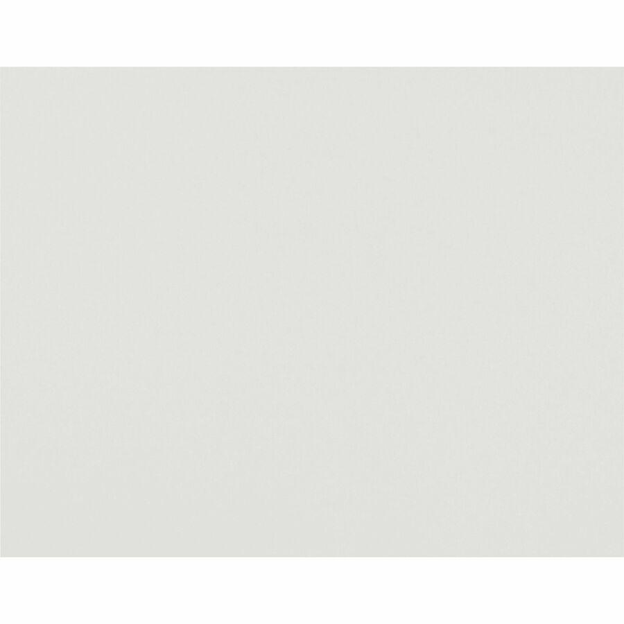 Pacon Railroad Board - Art, Mat, Mounting, Block Printing, Painting, Stenciling, Poster - 22''Height x 28''Width - 50 / Carton - White