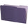 Pendaflex 1/3 Tab Cut Legal Recycled Top Tab File Folder - 8 1/2'' x 14'' - Violet - 10% Recycled - 100 / Box