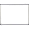 MooreCo Magna Rite Magnetic Marker Boards - 36'' (3 ft) Width x 48'' (4 ft) Height - Steel, Polyvinyl Chloride (PVC), Medium Density Fiberboard (MDF) Surface - Anodized Aluminum Frame - Rectangle - 1 Ea