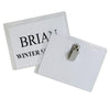 C-Line Clip Style Name Badge Holder Kit - Sealed Holders with Inserts, 4 x 3, 96/BX, 95596