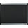 Lorell Mesh Bulletin Board - 36'' Height x 24'' Width - Fabric Surface - Black Anodized Aluminum Frame - 1 Each