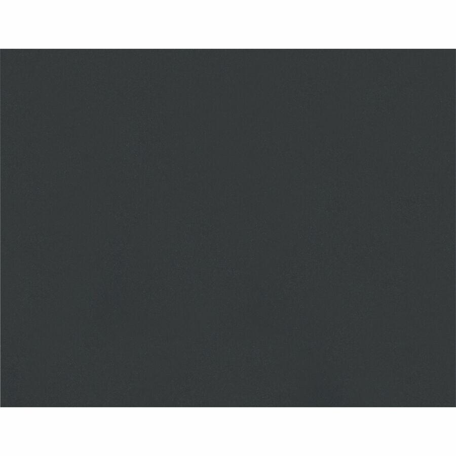 Pacon Railroad Board - Art, Mat, Mounting, Block Printing, Marker, Stenciling, Poster - 22''Height x 28''Width - 25 / Carton - Black