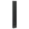 Safco 23-Pocket Steel Magazine Rack - 23 Pocket(s) - 65.50'' Height x 10'' Width x 4'' Depth - Floor - Scratch Resistant - Powder Coated - Black - Steel - 1 Each