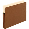 Pendaflex Letter Recycled File Pocket - 8 1/2'' x 11'' - 3 1/2'' Expansion - Red Fiber - Red - 30% Recycled - 50 / Carton