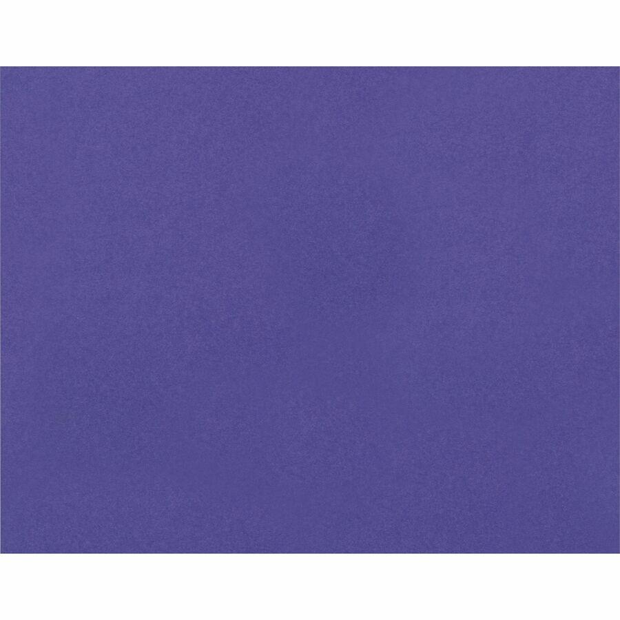 Pacon Railroad Board - Art, Mat, Painting, Marker, Poster, Stenciling, Mounting, Block Printing - 22''Height x 28''Width - 25 / Carton - Purple