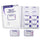 C-Line Time's Up! Self-Expiring Visitor Badges with Registry Log - One Day Badge, 3 x 2 Badge Size, 150 Badges and Log Book/BX, 97009
