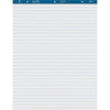 Business Source Standard Ruled Easel Pad - 50 Sheets - 15 lb Basis Weight - 27'' x 34'' - White Paper - Perforated - 2 / Carton
