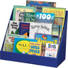 Classroom Keepers Classroom Keeper's Corrugated Book Shelf - 3 Tier(s) - 17'' Height x 20'' Width x 10'' Depth - Sturdy, Corrugated - 70% Recycled - Glossy - Blue - 1 Each