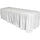 Genuine Joe Nonwoven Table Skirts - 14 ft Length x 29'' Width - Adhesive Backing - Polyester - White - 1 Each