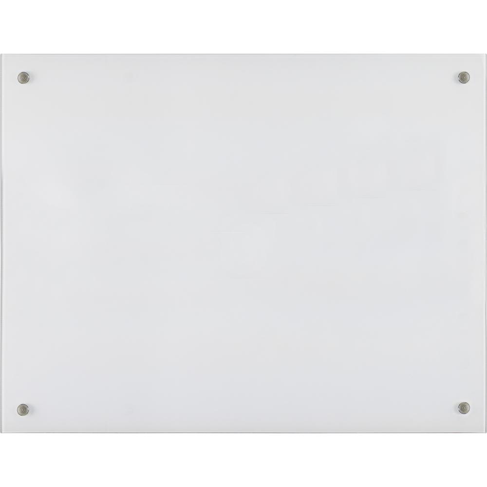 Lorell Dry-Erase Glass Board - 48'' (4 ft) Width x 36'' (3 ft) Height - Frost Glass Surface - Rectangle - Stain Resistant, Ghost Resistant - Assembly Required - 1 Each