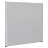 Lorell Panel System Partition Fabric Panel - 60.8'' Width x 60'' Height - Steel Frame - Gray - 1 Each