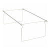 Business Source Premium File Folder Frames - Legal - Metal - Stainless Steel - 6 / Box