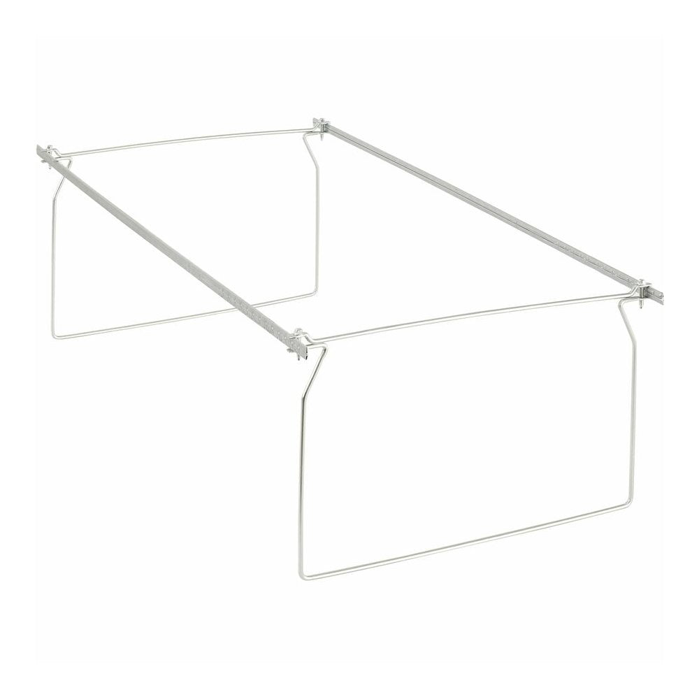 Business Source Premium File Folder Frames - Legal - Metal - Stainless Steel - 6 / Box