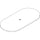 Lorell Prominence 2.0 Racetrack Conference Tabletop - Espresso Racetrack, Laminated Top - 96'' Table Top Width x 48'' Table Top Depth x 1.50'' Table Top Thickness - Assembly Required - Particleboard Top