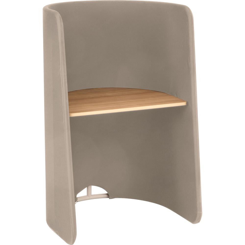 Safco Roam Touchdown Workstation - Beech Rectangle, Laminated Top x 34'' Table Top Width x 24'' Table Top Depth - 51.50'' Height x 33'' Width x 30'' Depth - Assembly Required - 1 Each
