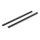 Mead CombBind Binding Spines - 0.43'' Maximum Capacity - 70 x Sheet Capacity - For Letter 8 1/2'' x 11'' Sheet - Black - Plastic - 125 / Box