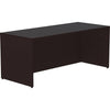 Lorell Essentials Series Rectangular Desk Shell - 72'' x 30''29.5'' Desk Shell, 1'' - Finish: Espresso