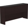 Lorell Essentials Series Stack-on Hutch - 72'' x 15'' x 36'' Hutch - 4 Door(s) - Finish: Espresso