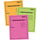 Adams Neon While You Were Out Message Pads - 50 Sheet(s) - Gummed - 4'' x 5'' Sheet Size - Assorted - Assorted Sheet(s) - 6 / Pack