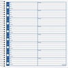 Adams Voice Mail Log Book - 60 Sheet(s) - Spiral Bound - 7.50'' x 8.50'' Sheet Size - 2 / Pack