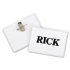 C-Line Clip/Pin Combo Style Name Badges - Sealed Holders with Inserts, 4 x 3, 50/BX, 95743
