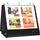 Lion Insta-Cover Round Ring Easel Binder - 3/4'' Binder Capacity - Letter - 8 1/2'' x 11'' Sheet Size - 3 x Round Ring Fastener(s) - 40 Pocket(s) - Black - Recycled - Label Holder, Reinforced Sewn Edge,