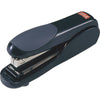 MAX Flat Clinch Full-strip Stapler - 30 of 20lb Paper Sheets Capacity - 210 Staple Capacity - Full Strip - 1/4'' Staple Size - 1 Each - Black - Max