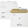 Quality Park Economy Disk/CD Mailers - Disc/Diskette - 7 1/2'' Width x 6 1/8'' Length - Self-sealing - Paperboard - 100 / Carton - White