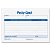 TOPS Received of Petty Cash Forms - 50 Sheet(s) - 5'' x 3.50'' Sheet Size - White - White Sheet(s) - 12 / Pack