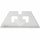 PHC Pacific S4/S3 Safety Cutter Replacement Blades - Straight Style - Steel - 100 / Box - Silver