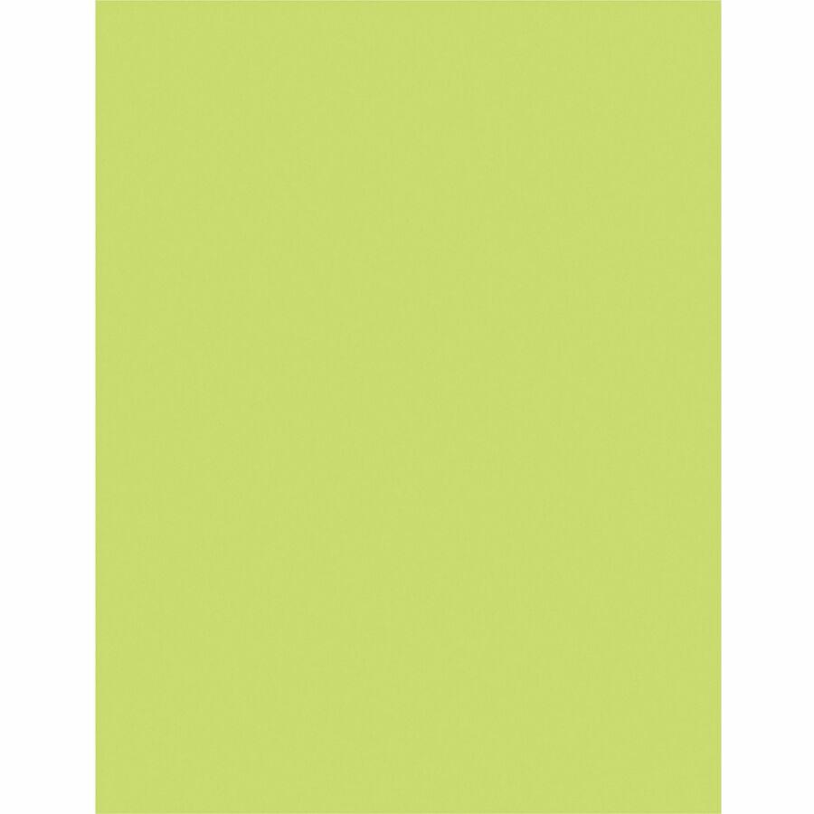 Pacon Kaleidoscope Hyper Multi-Purpose Paper - Letter - 8.50'' x 11'' - 24 lb Basis Weight - 500 Sheets/Pack - Multi-Purpose Paper - Hyper Lime