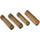 PAP-R Tubular Coin Wrappers - Total $0.50 in 50 Coins of 1¢ Denomination - Heavy Duty, Burst Resistant - Kraft - Red - 1000 / Box