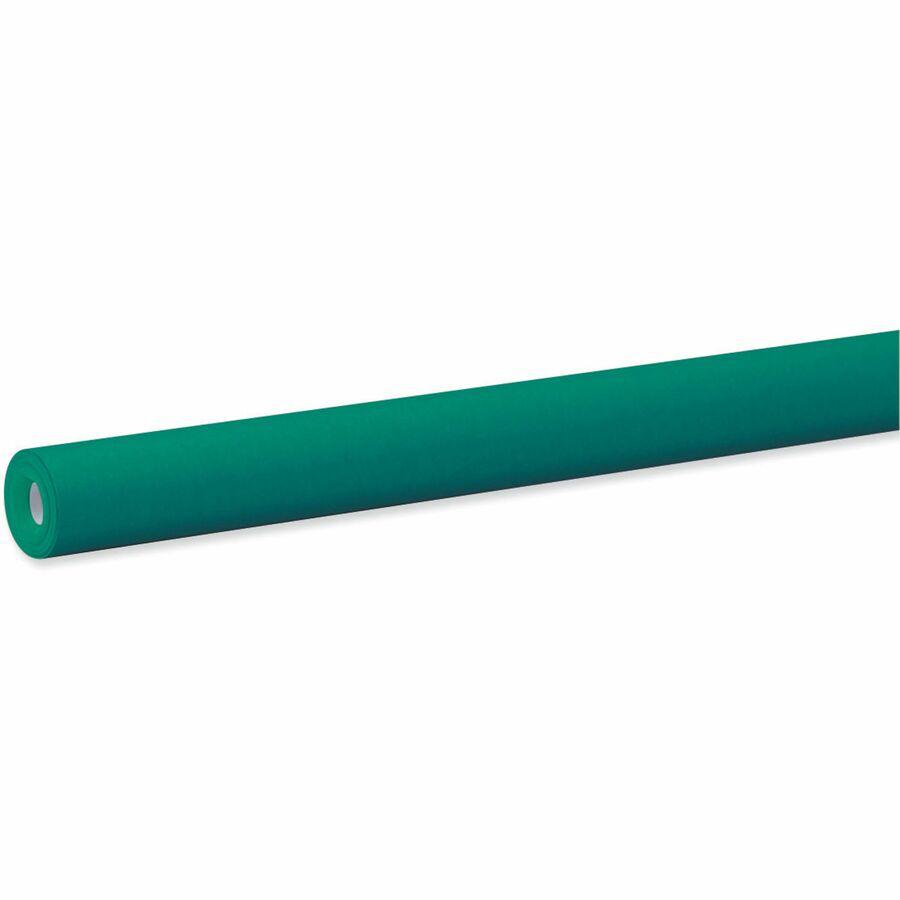 Fadeless Bulletin Board Art Paper - ClassRoom Project, Home Project, Office Project - 48''Width x 50 ftLength - 50 lb Basis Weight - 1 / Roll - Dark Green - Sulphite - Pacon