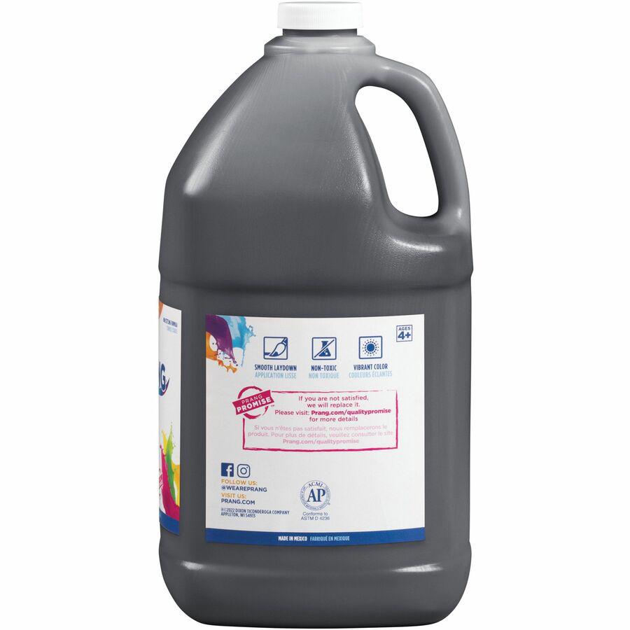 Prang Liquid Tempera Paint - 1 gal - 1 Each - Black