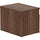 Lorell Relevance Series 2-Drawer File Cabinet Credenza w/Open Shelf - 29.5'' x 22''23.1'' - 2 x File, Storage Drawer(s) - Finish: Walnut Laminate