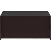 Lorell Essentials Series Rectangular Desk Shell - 60'' x 30''29.5'' Desk Shell, 1'' Top - Finish: Espresso