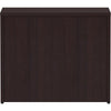 Lorell Essentials Series Box/Box/File Lateral File - 35.5'' x 22''29.5'' Lateral File, 1'' Side Panel - 4 x File, Box Drawer(s) - Finish: Espresso Laminate
