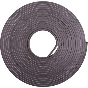 Zeus Magnetic Tape - 33.33 yd Length x 1'' Width - Magnet - Adhesive Backing - For Sign, Photo - 1 / Roll - Black - ZEUS