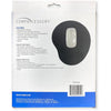 Compucessory Gel Mouse Pads - 9'' x 10'' x 1'' Dimension - Black - Gel - 1 Pack